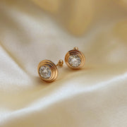 【#45 GZ】(Earth)925 Sterling Silver Moissanite earrings