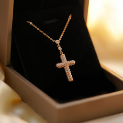 【#09 Aug.】（Pray)925 Sterling Silver Moissanite necklace