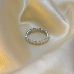 【#05.】(Kiki) 925 Sterling Silver Moissanite rings