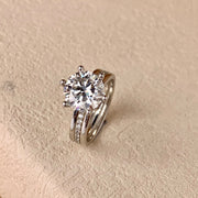 【#16】（Wish）925 Sterling Silver Moissanite rings