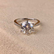 【#06】（COCO）925 Sterling Silver Moissanite rings