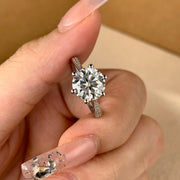 【#06 Aug】（COCO）925 Sterling Silver Moissanite rings